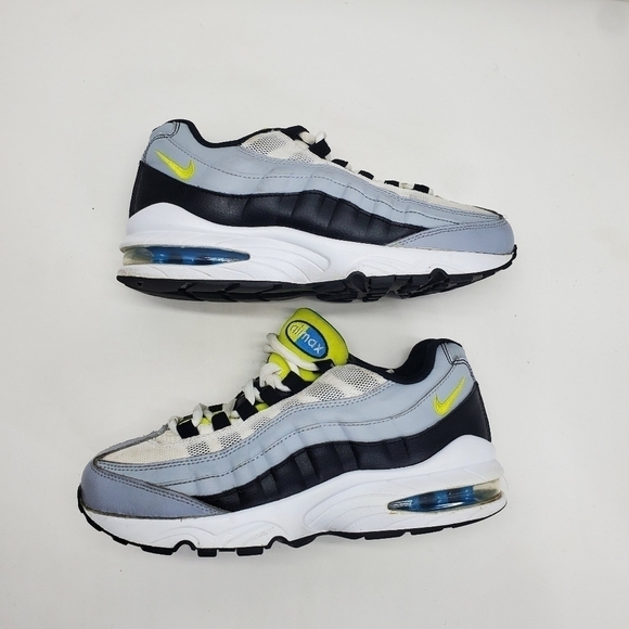 Nike Air Max 95 Sneakers Wolf Grey Trainers 6 Youth 7.5 Women Shoes - Picture 9 of 12